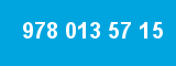 978 013 57 15 978 013 57 15